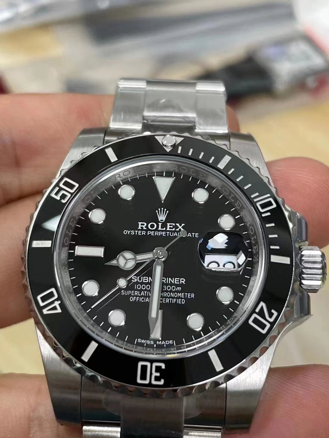 Rolex Submariner Black Dial