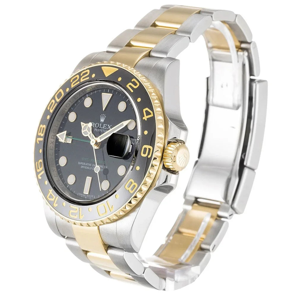 Rolex GMT-Master Two Tone Black Dial 40mm