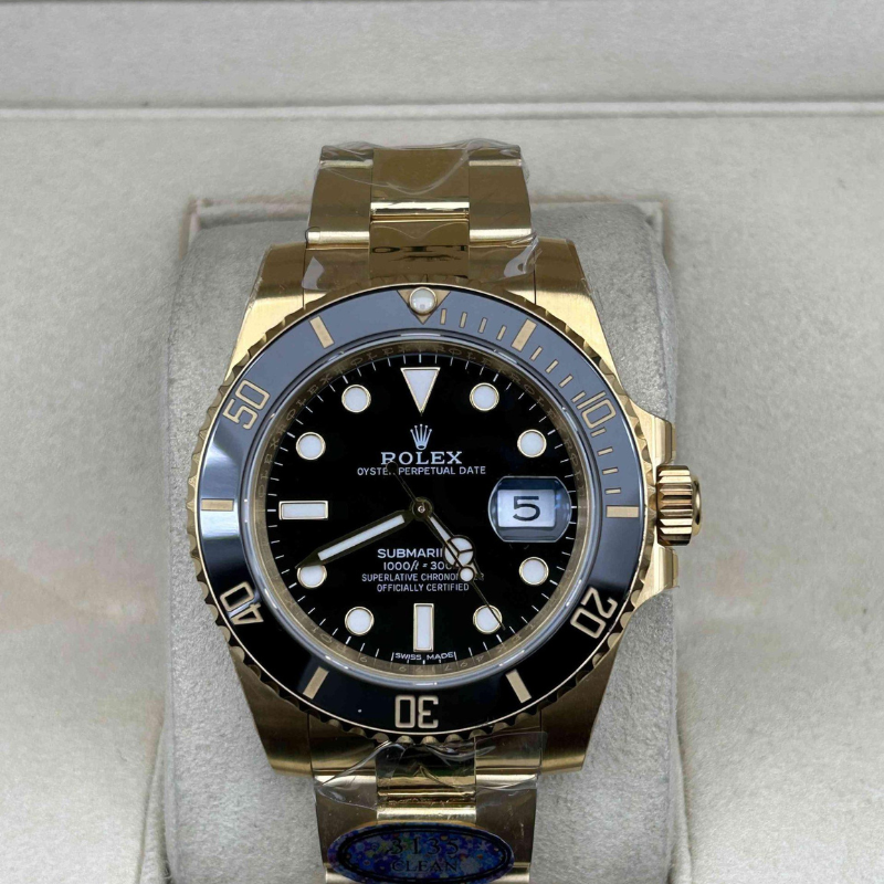 Rolex Submariner Champagne, Black Dial 40mm