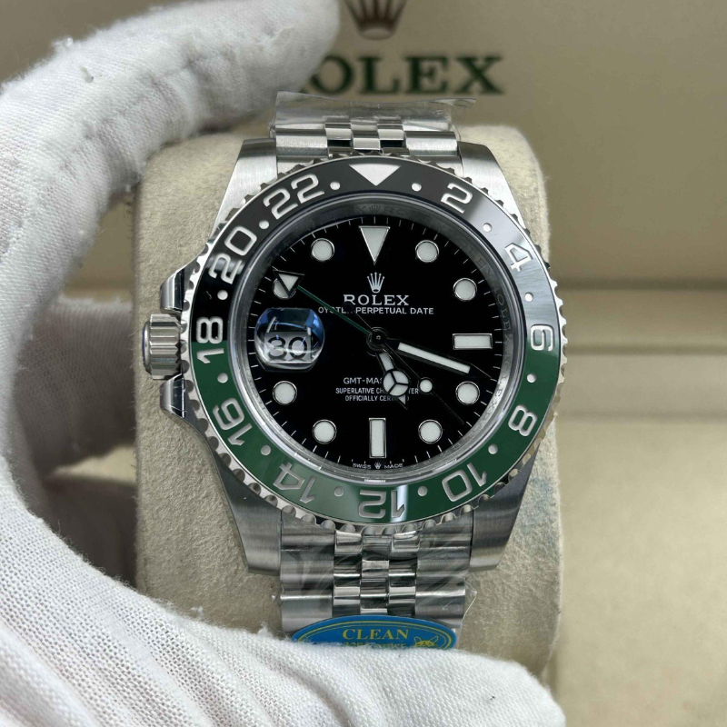 Rolex GMT-Master Black Dial “Sprite” Jubilee 40mm