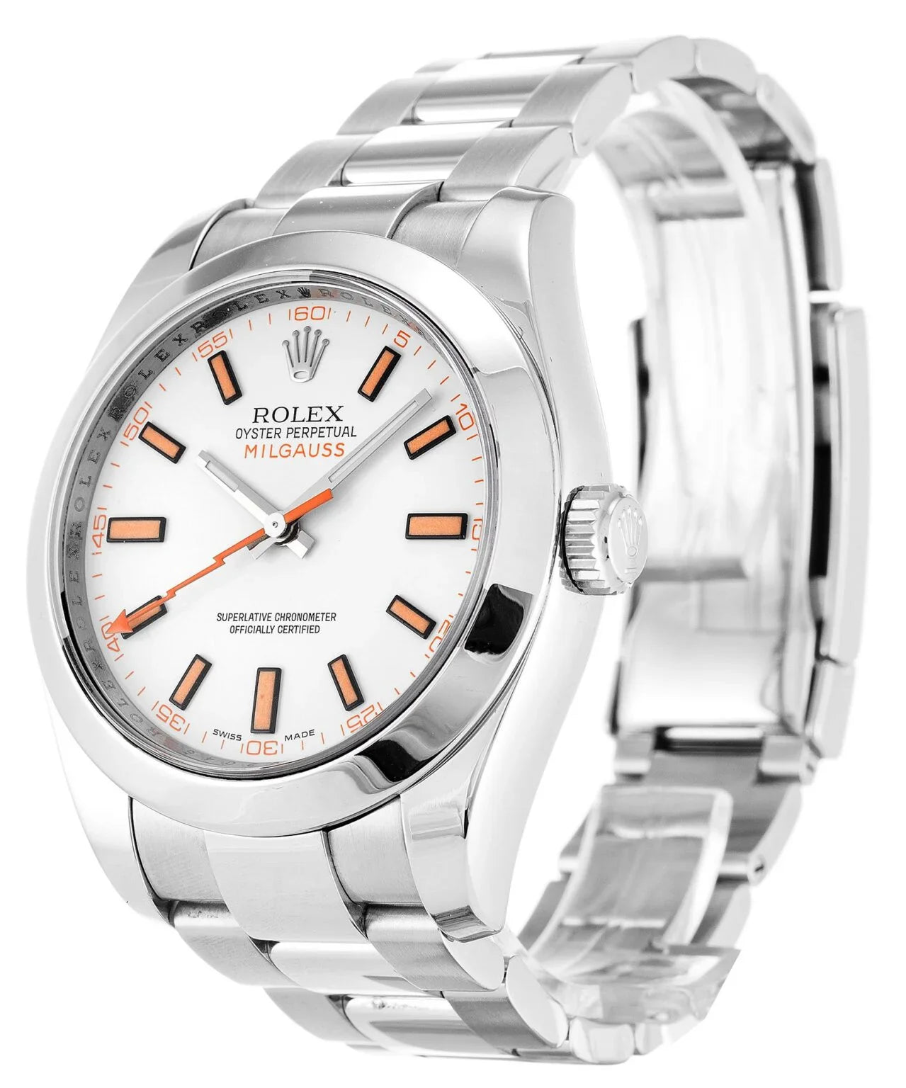 Rolex Milgauss White Dial