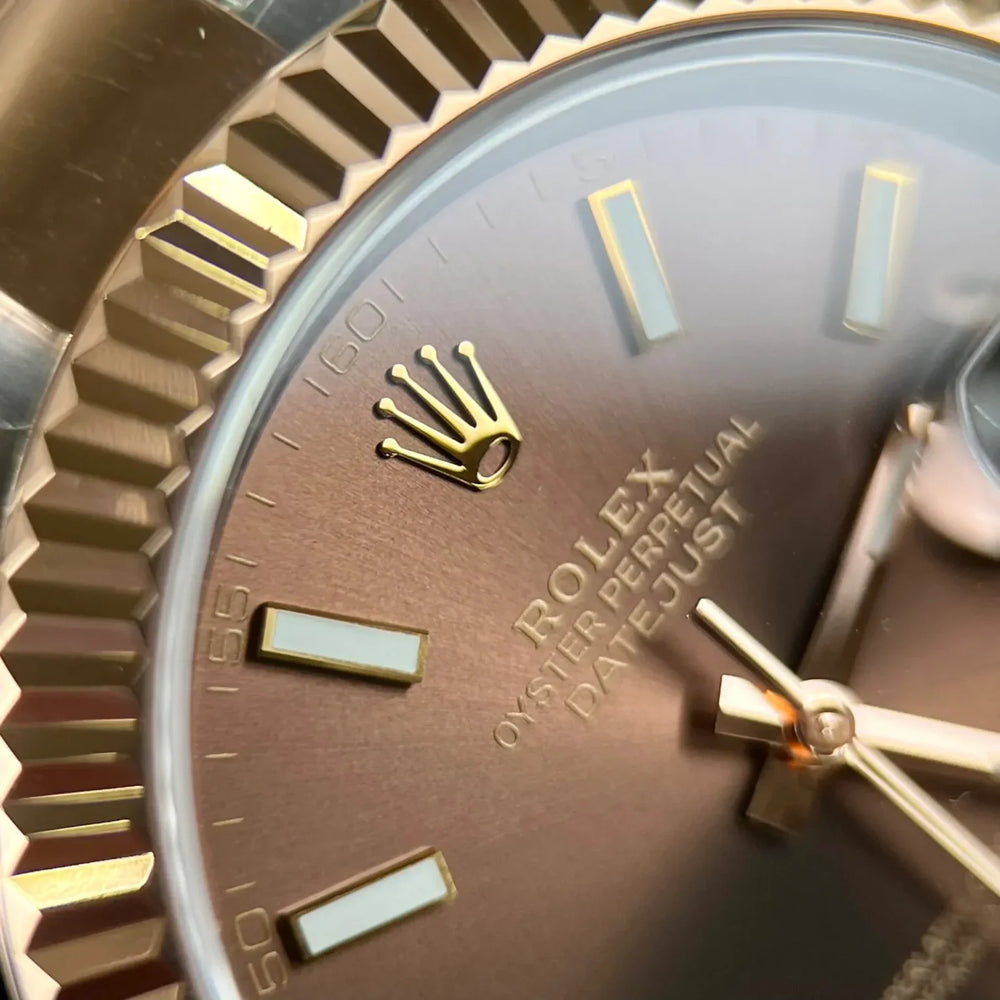 Rolex Datejust Chocolate Oyster