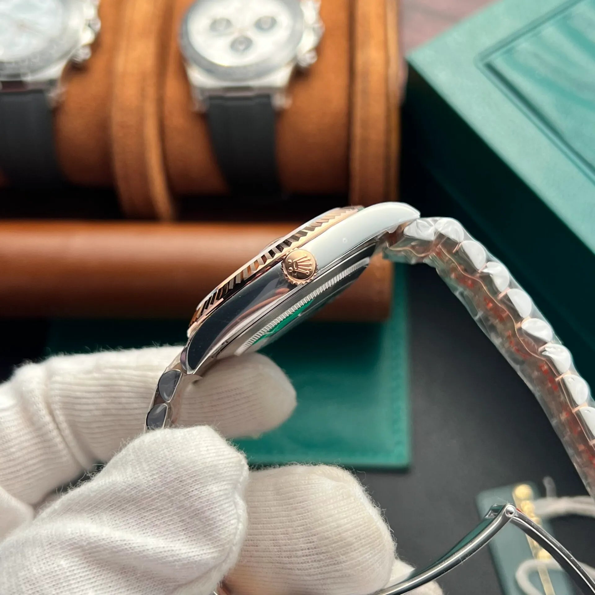 Rolex Datejust With Chocolate Jubilee Dial, 41mm