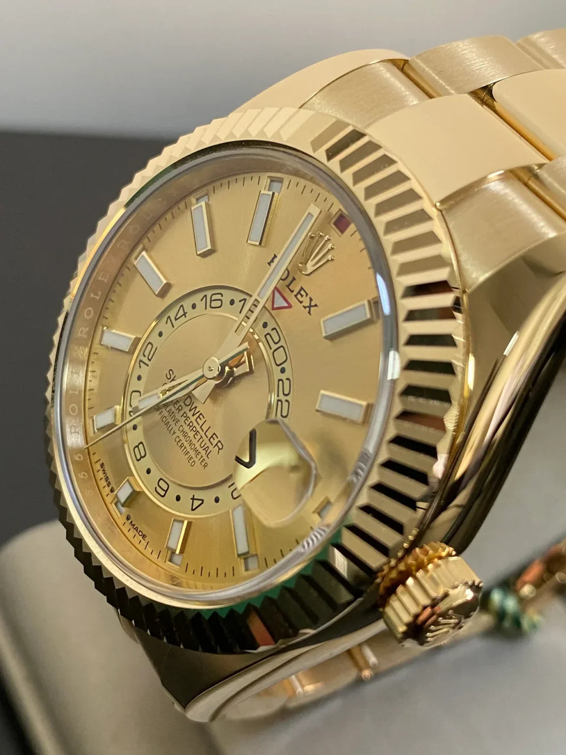 Rolex Sky-Dweller With Champagne-Colored Dial