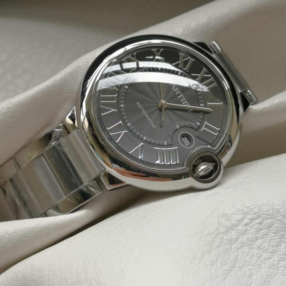 Cartier BALLON BLEU Grey Dial, 42mm