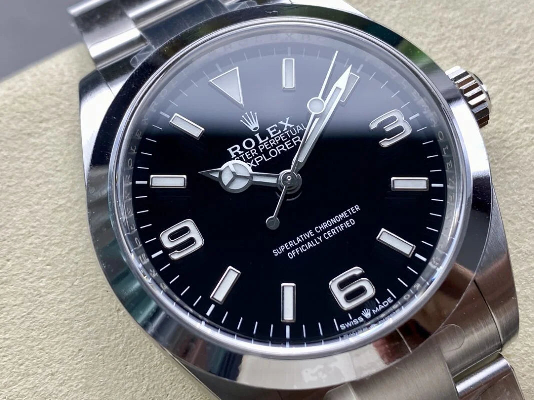 Rolex Explorer Black Dial