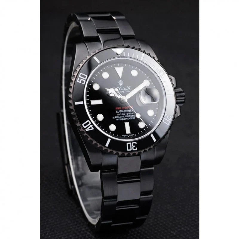 Rolex Submariner With Black Dial PRHUNTERPRO