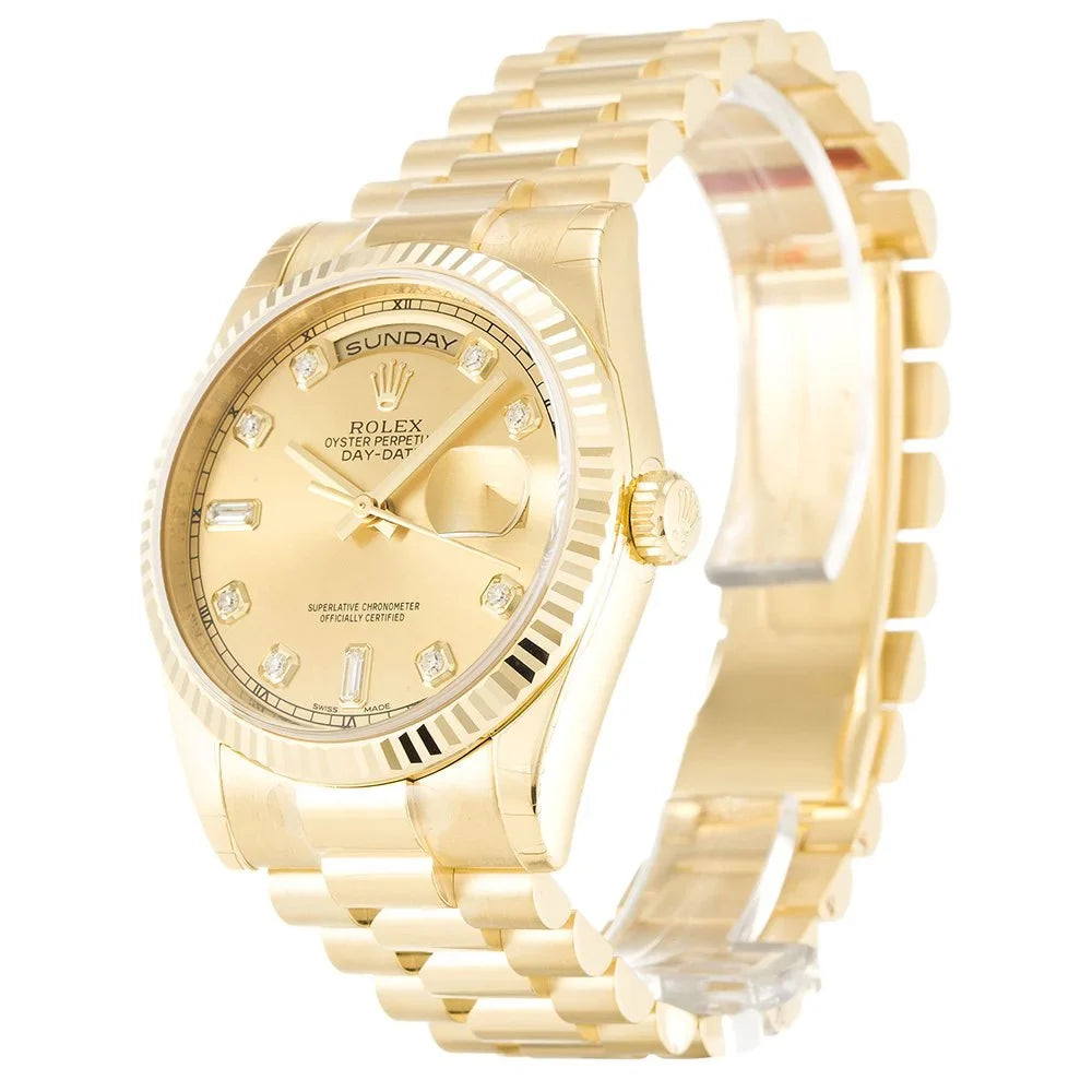 Rolex Day-Date Gold Dial, 36mm