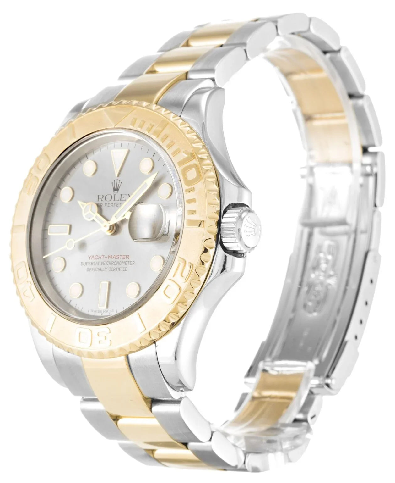Rolex Yacht Master Two-Tone Silver Dial, 40mm