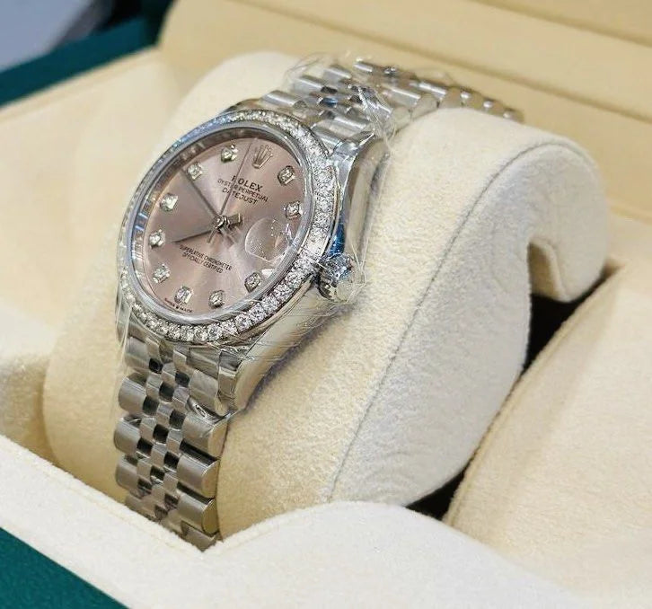 Rolex Datejust Pink Dial 31mm