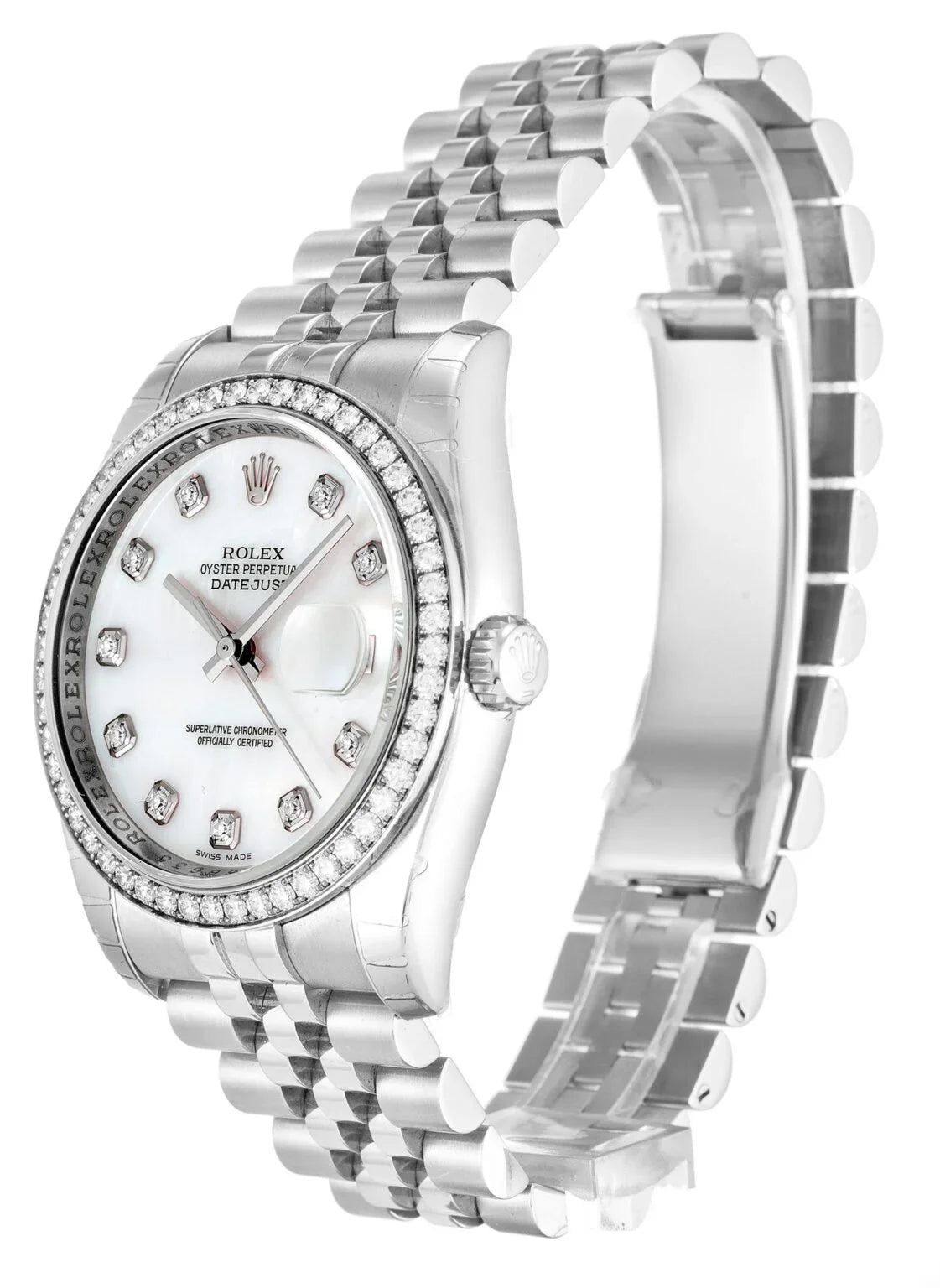 Rolex Datejust white dial 36mm