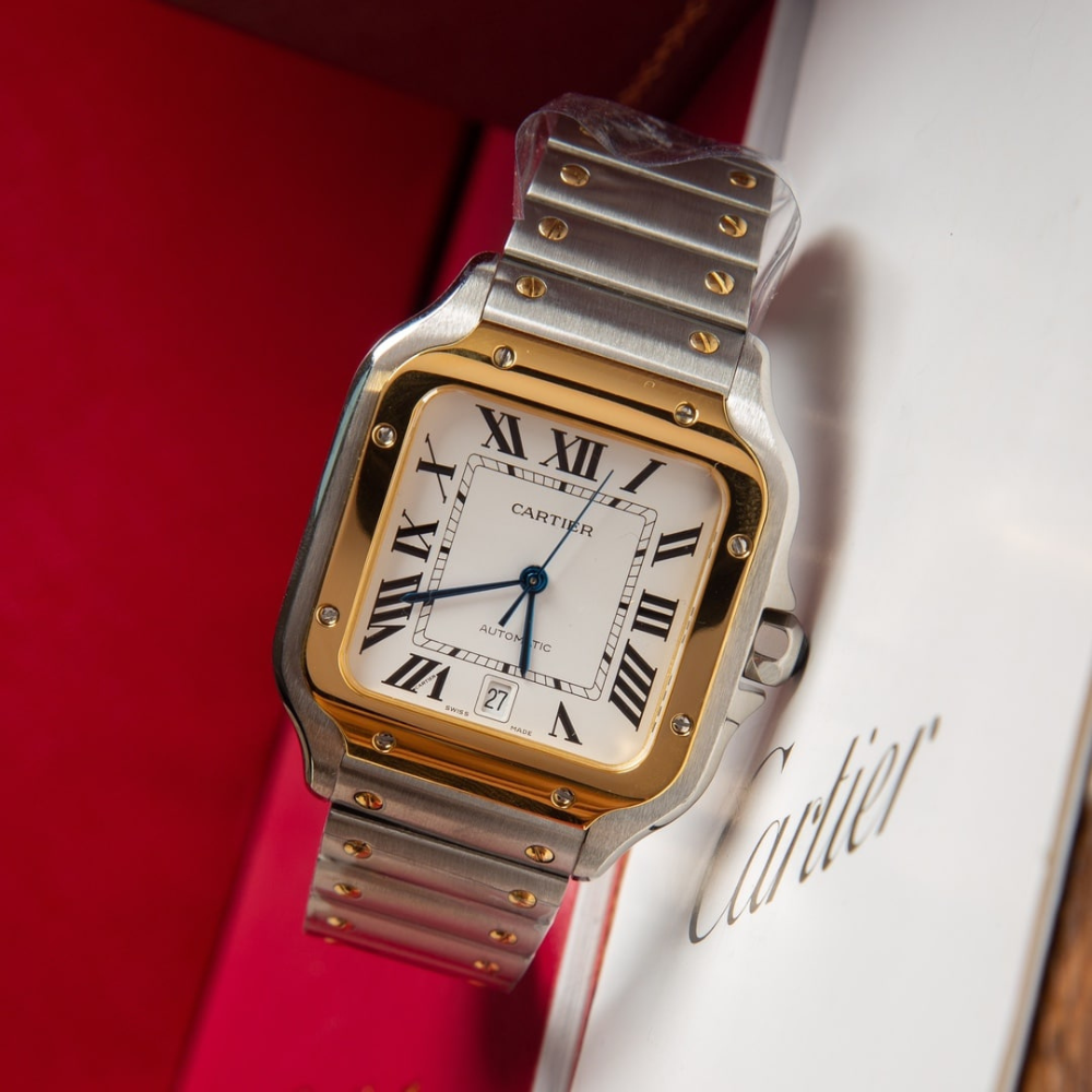 Cartier Santos Two-Tone, 35.1mm