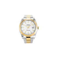 Rolex Datejust two-tone white dial