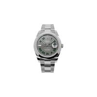 Rolex Datejust rhodium-plated dial “Wimbledon”