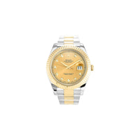Rolex Datejust Two-tones Gold Dial with diamonds