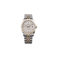 Rolex Datejust Two-tone White Dial With Diamonds 36 mm