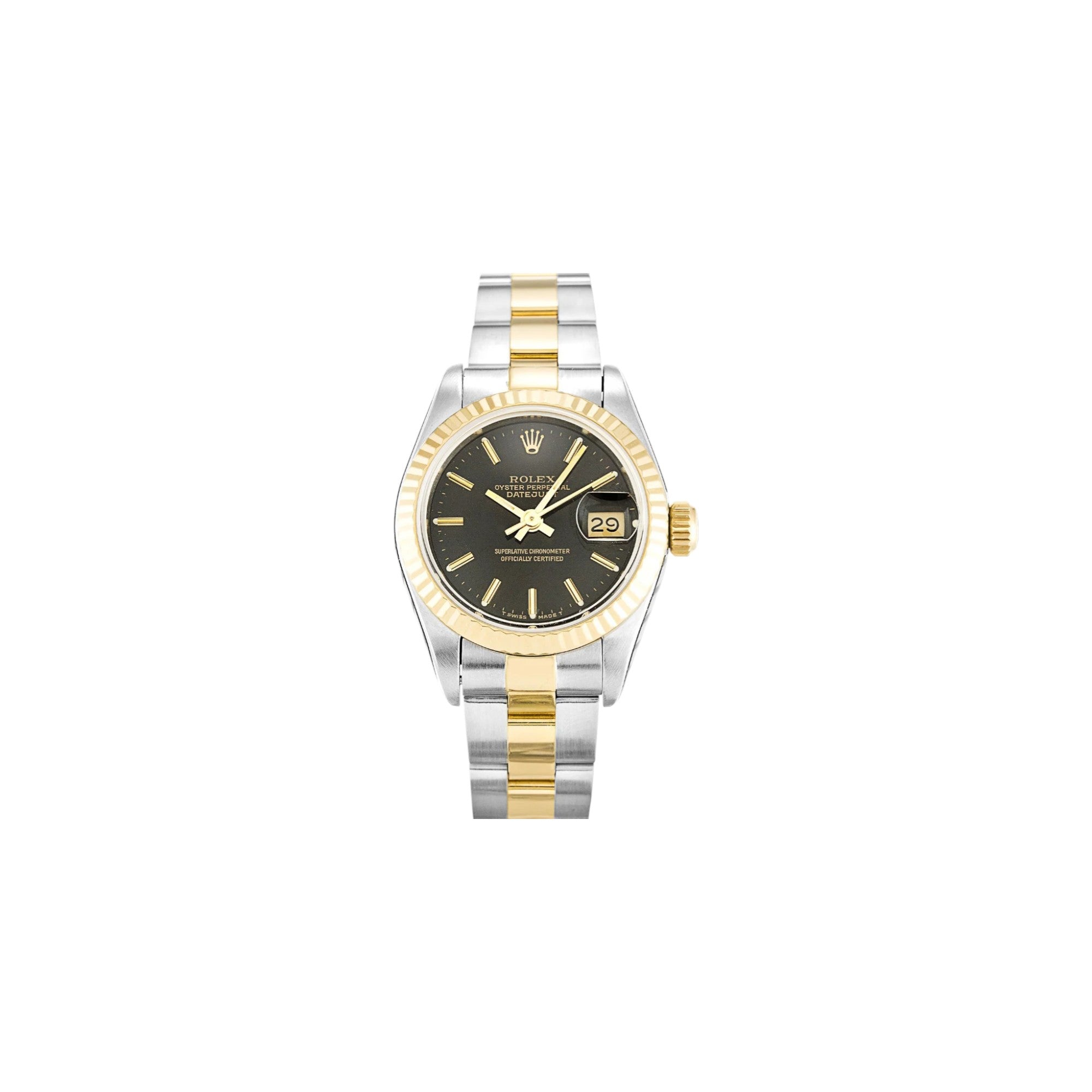 Rolex Lady-Datejust Black Dial, 26mm