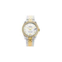 Rolex Datejust Two-Tone With Diamonds, White Dial, 31mm