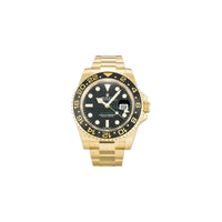 Rolex GMT-Master Black Dial (Numbers gold) 40 mm