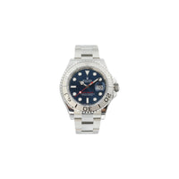 Rolex Yacht Master Silver Blue Dial, 40mm