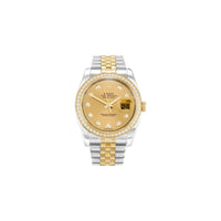 Rolex Datejust Champagne Dial & Diamonds 36mm
