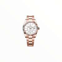 Rolex Sky-Dweller Rose Gold White Dial