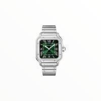 Cartier Santos Green Dial, 39.8mm