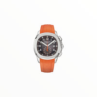 Patek Philippe Aquanaut, Orange Rubber Strap