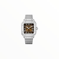 Cartier Santos Brown Dial, 39.8mm