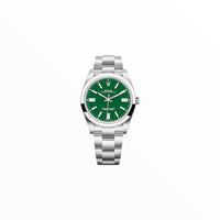 Rolex Oyster Perpetual Green Dial, 41 mm