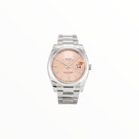 Rolex Oyster Perpetual Date Salmon Dial, 34 mm