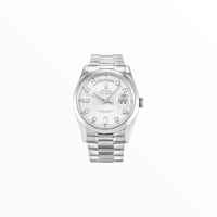 Rolex Day-Date II Silver Dial, 40 mm