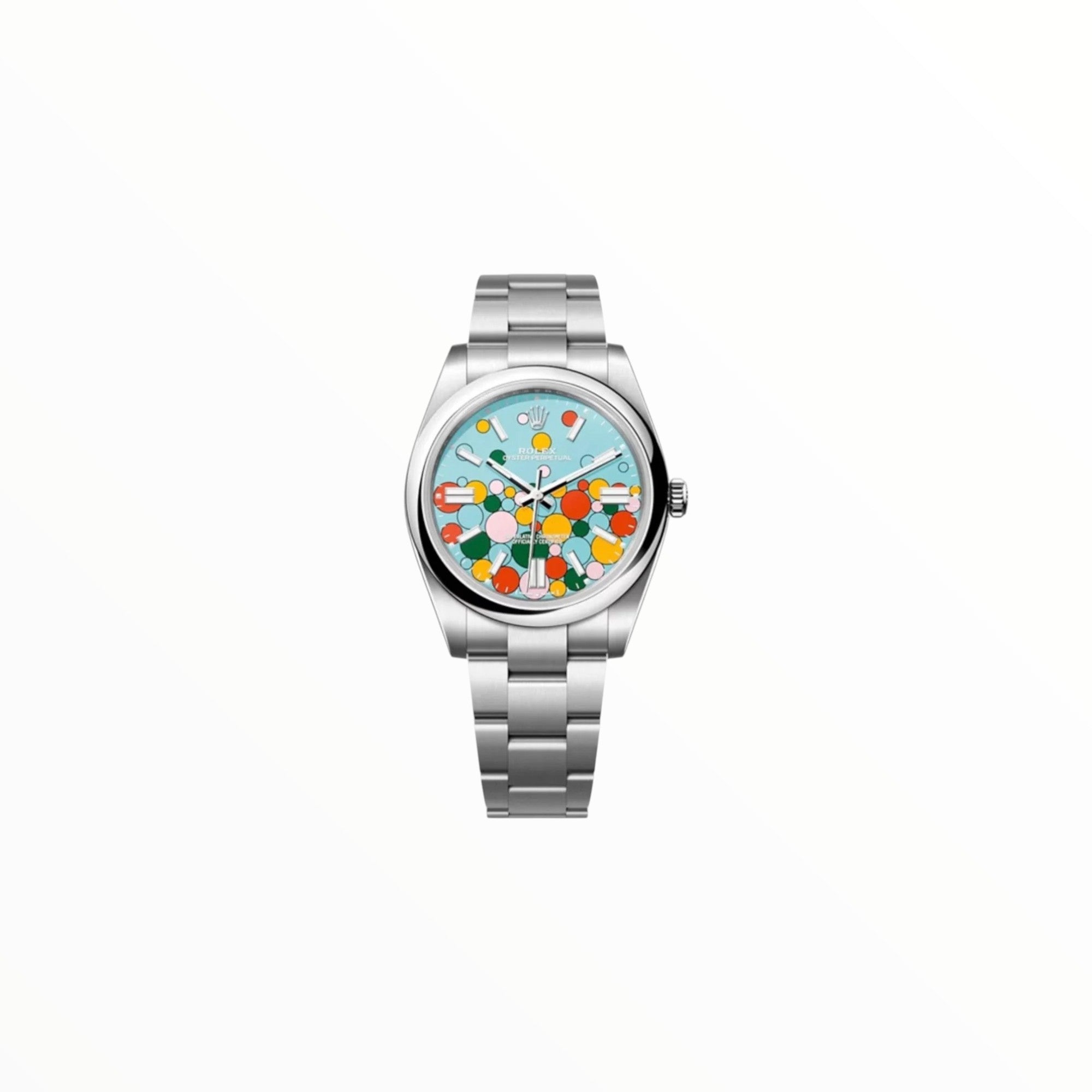 Rolex Oyster Perpetual Turquoise Dial, 41mm