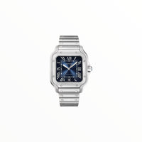 Cartier Santo Blue Dial, 39.8mm