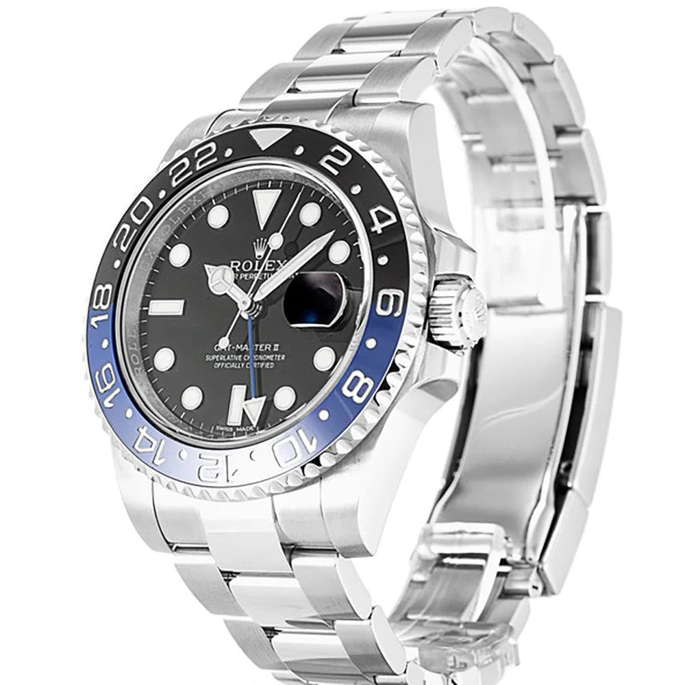 Rolex GMT-Master Black Dial “Batman” 40mm