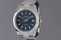 Rolex Datejust 41 Blue Dial Oyster, 41mm
