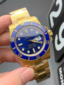 Rolex Submariner Gold, Blue Dial