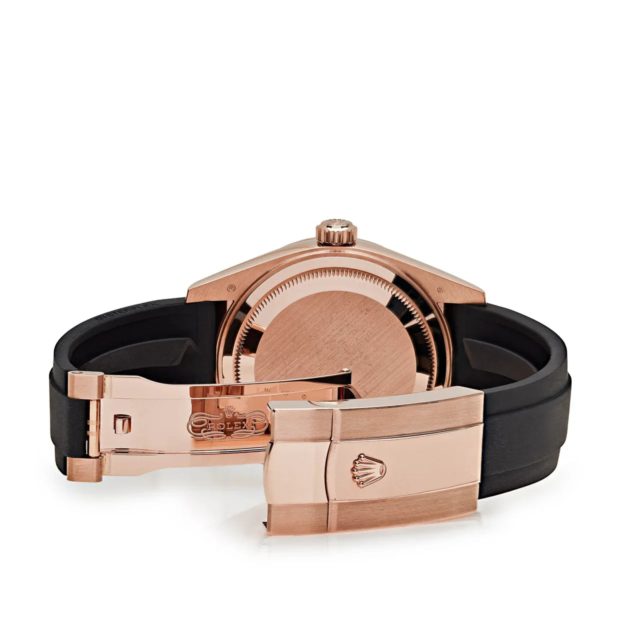 Rolex Sky-Dweller Black Dial with Rubber Strap