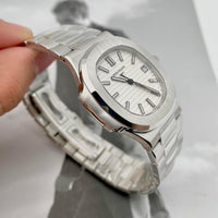 Patek Philippe Nautilus, White Dial
