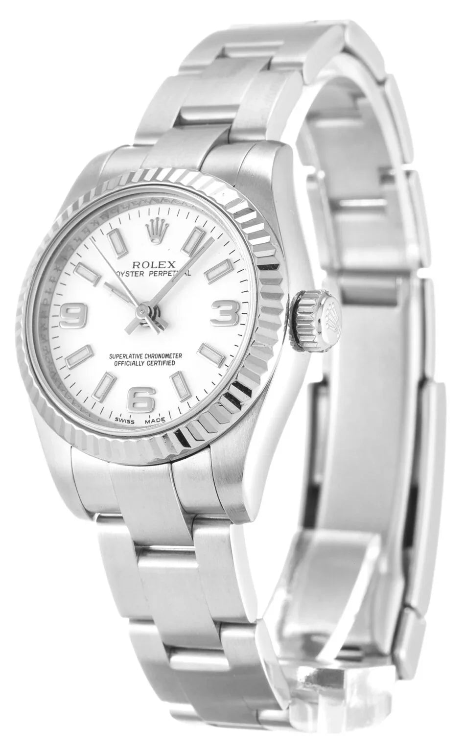 Rolex Oyster Perpetual Lady White Dial, 26 mm