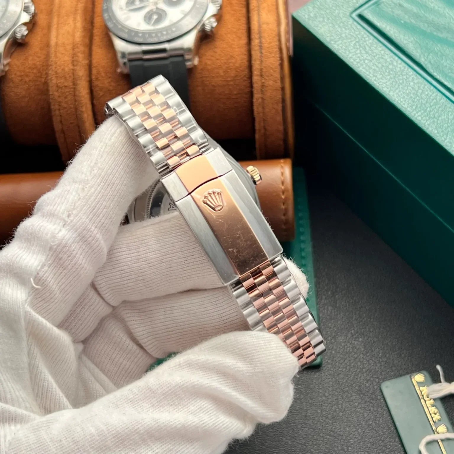 Rolex Datejust With Chocolate Jubilee Dial, 41mm