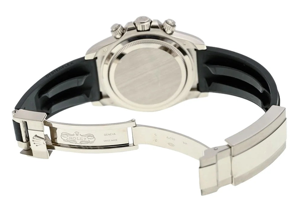 Rolex Daytona Black Dial with Rubber Strap