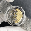Patek Philippe Nautilus, Diamond Bisel Grey Dial