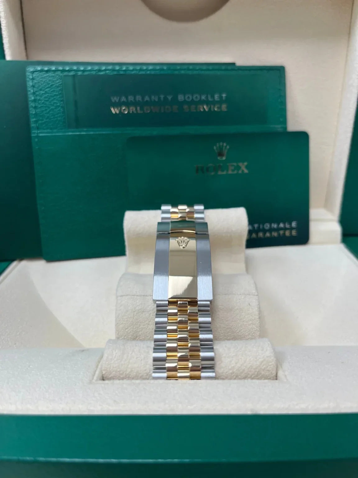 Rolex Sky-Dweller Glossy Black Dial Jubilee