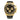 Rolex Daytona Black Dial, Yellow Gold With Rubber Strap