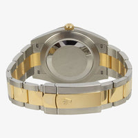 Rolex Datejust two-tone “Wimbledon” rhodium-plated dial