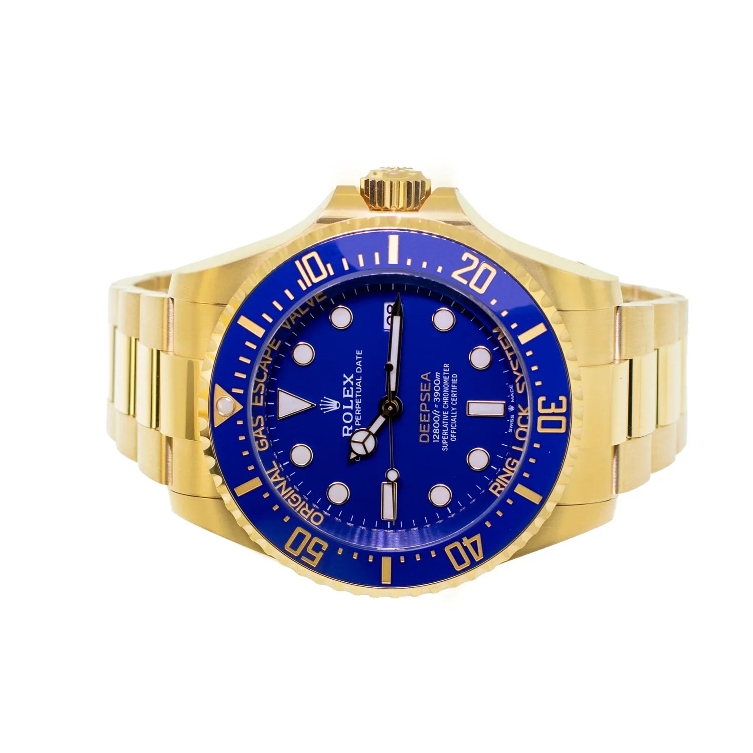 Rolex Sea-Dweller Deepsea Gold Blue Dial