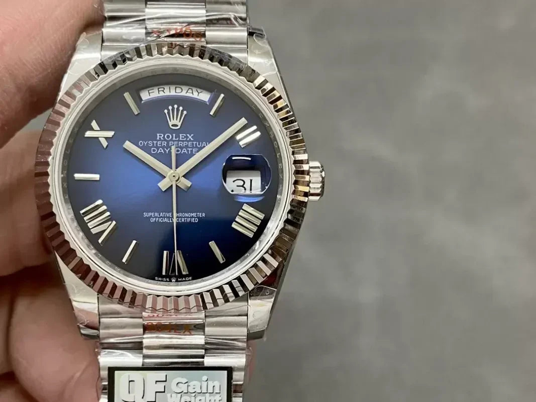 Rolex Day-Date Ombre Blue Dial, 40 mm