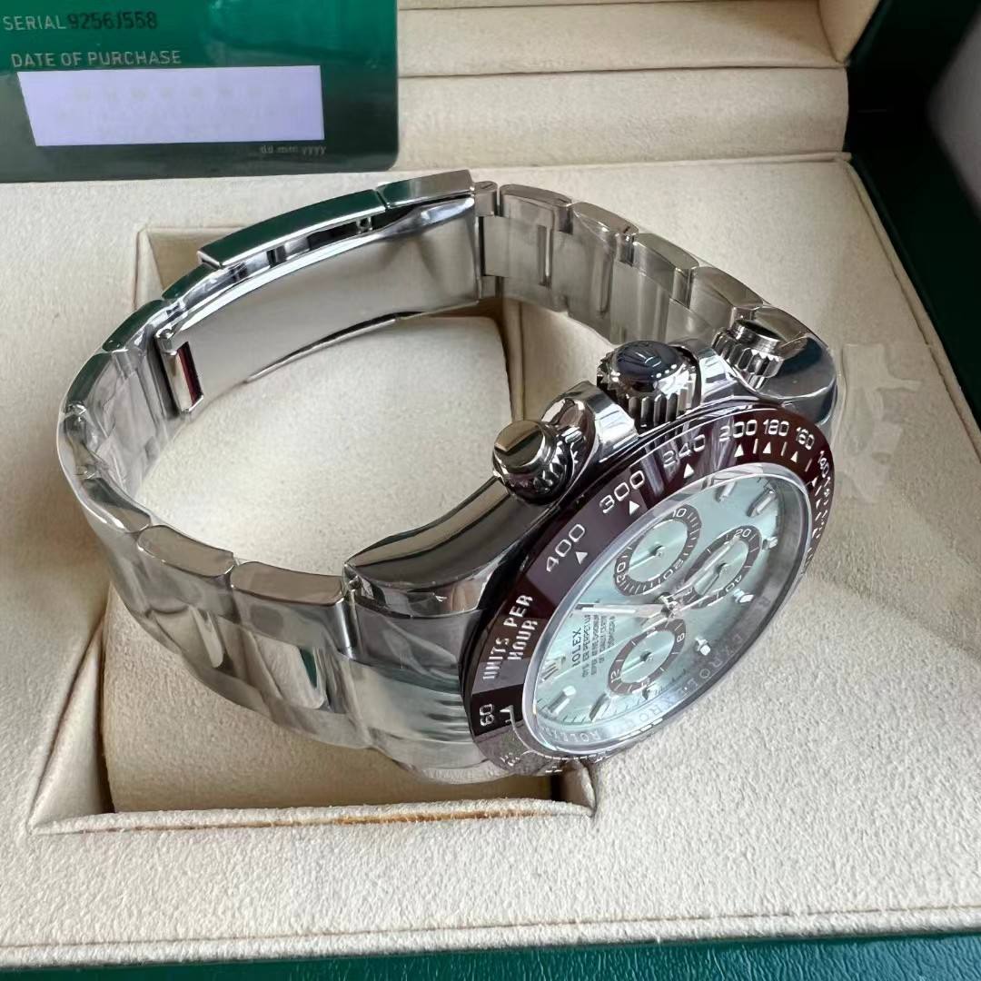 Rolex Daytona Ice  Blue dial, Chocolate "Platona"
