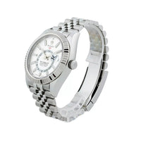 Rolex Sky-Dweller Intense White Dial Jubilee